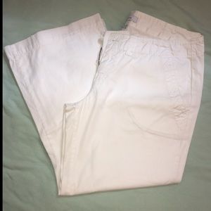 Express White Capris